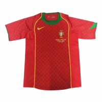 Portugal Retro Home Jersey Euro Cup 2004