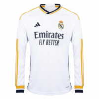 Real Madrid Home Long Sleeve Jersey 2023/24
