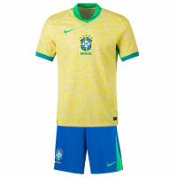 Kids Brazil Home Kit Copa America 2024