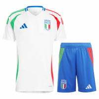 Men's Italy Away Kit (Jersey+Shorts) EURO 2024