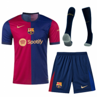 Barcelona Home Full Jersey Kit 2024/25
