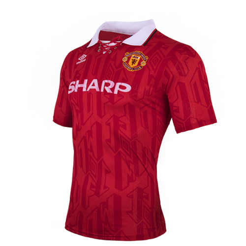 Retro Manchester United Home Jersey 1992/94 - minejerseys