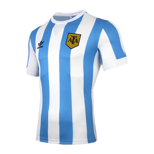 Argentina Retro Soccer Jersey Home 