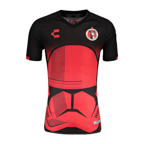Club Tijuana Soccer Jersey Alternativo Star Wars Black Red Replica 19 Minejerseys