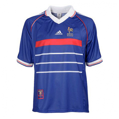 Discount Retro France Home Jersey 1998 - minejerseys