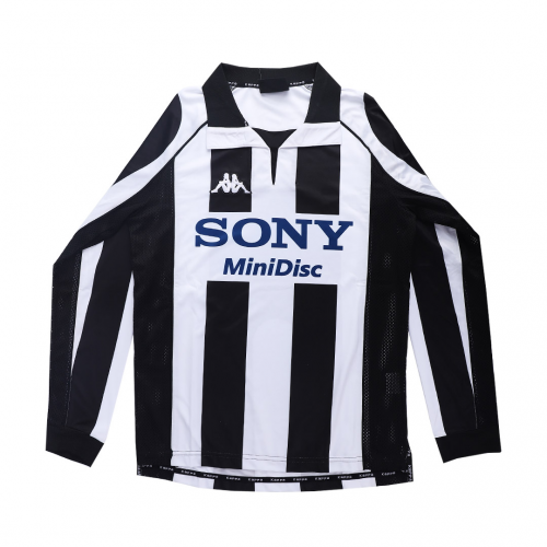 Retro Juventus Home Long Sleeve Jersey 1997/98 - minejerseys