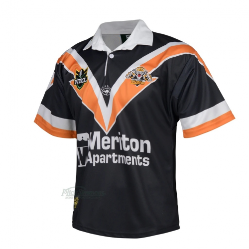 1998 Tigers Retro Rugby Shirt | MineJerseys