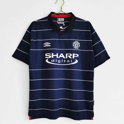 Retro Manchester United Away Jersey 1999/00 - minejerseys