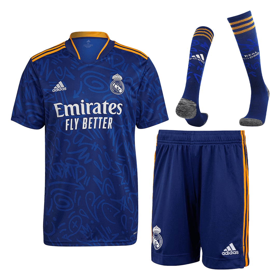 Real Madrid Soccer Jersey Away Whole 