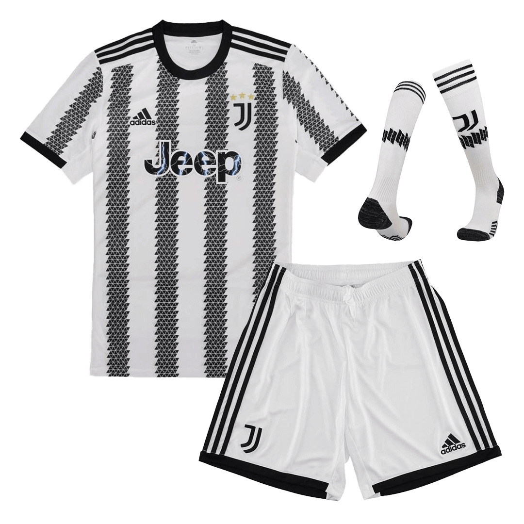 Juventus Kids Soccer Jersey Home Whole 