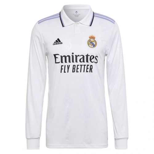 Real Madrid Jersey Long Sleeve Home 