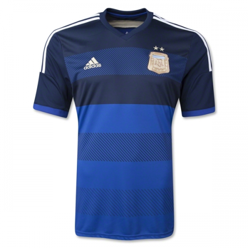 Retro Argentina Away Jersey World Cup 2014