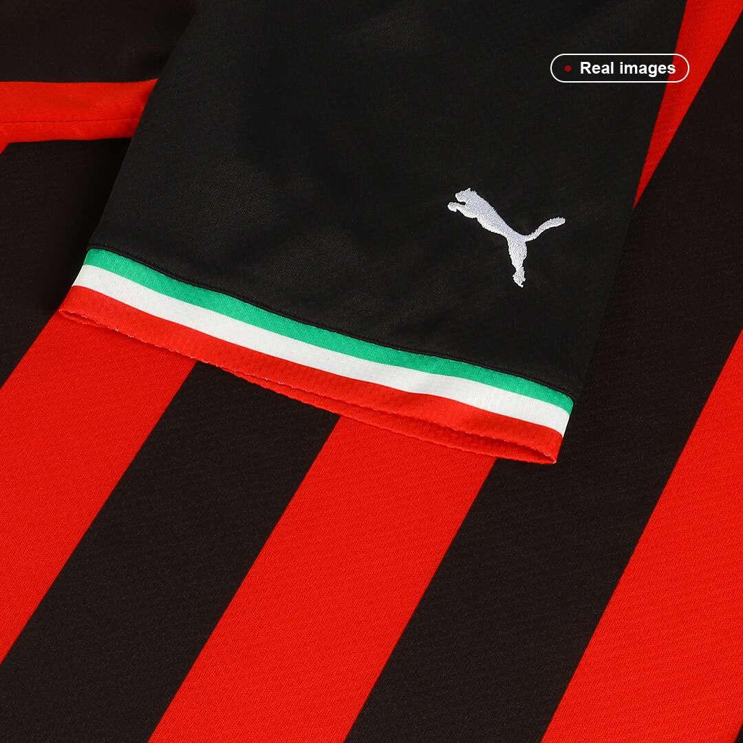AC Milan Jersey Home Kit(Jersey+Shorts) Replica 2022/23