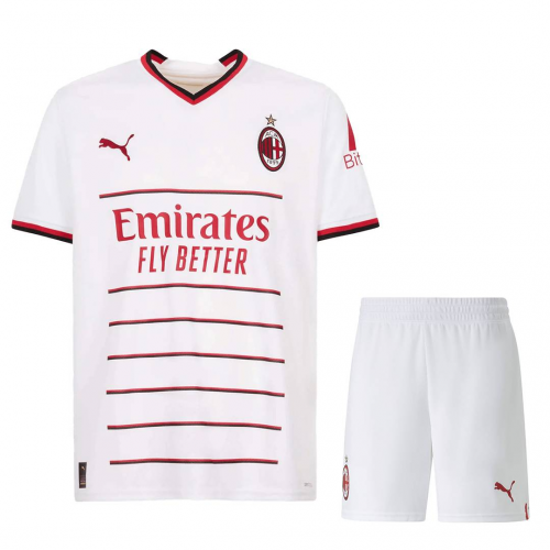 AC Milan Jersey Away Kit(Jersey+Shorts) Replica 2022/23