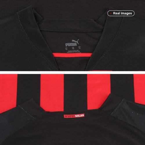AC Milan Soccer Jersey Home Player Version 2022/23