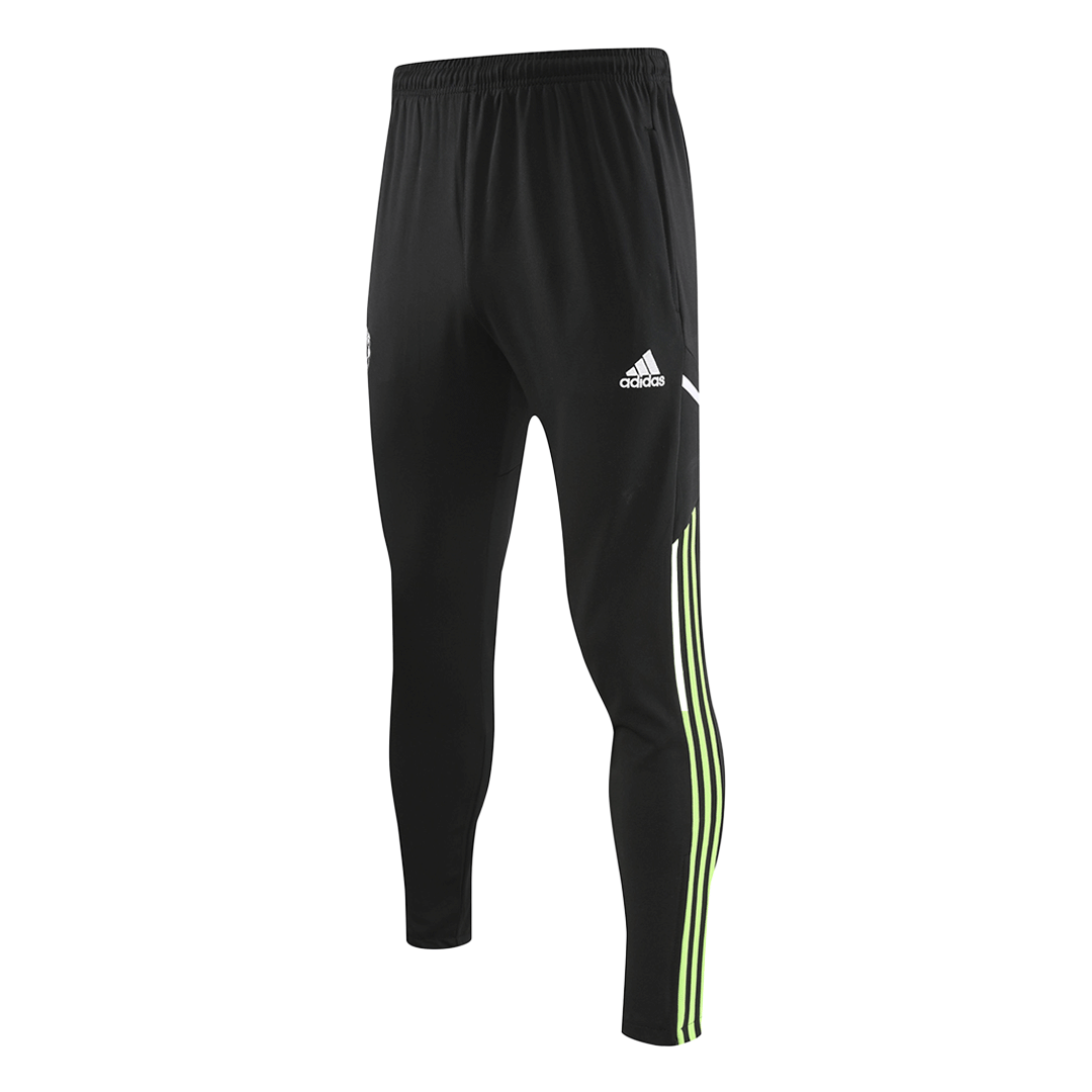 Manchester United Zipper Sweatshirt Kit(Top+Pants) Green 2022/23