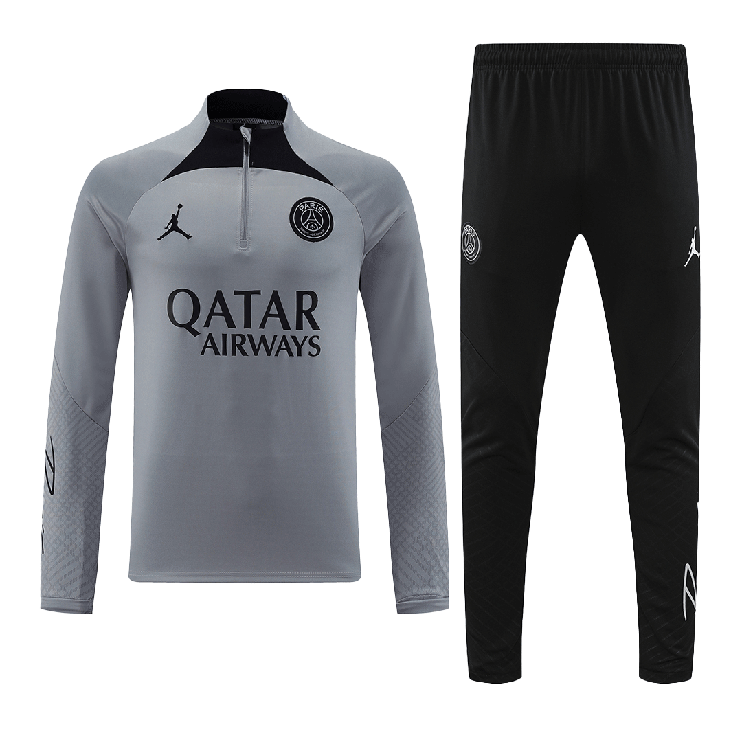 PSG Hoodie Sweatshirt Kit(Top+Pants) Gray 2022/23