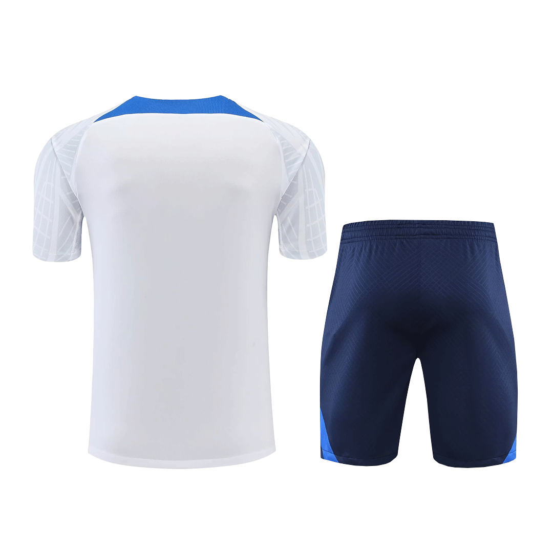 France Pre-Match Jersey Kit(Jersey+Short) Replica 2022