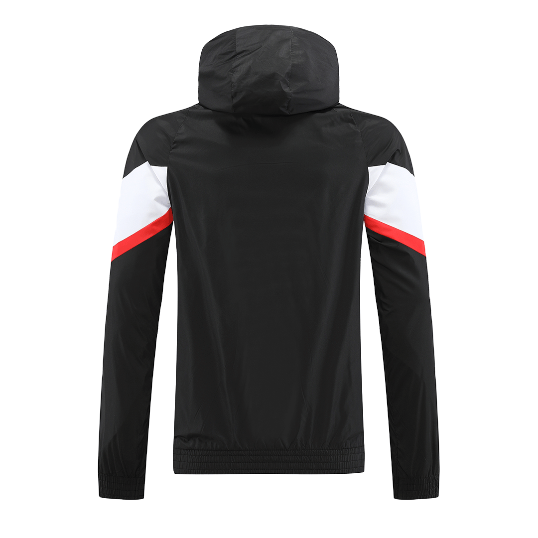 Atletico Madrid Windbreaker Hoodie Jacket Black 2022/23