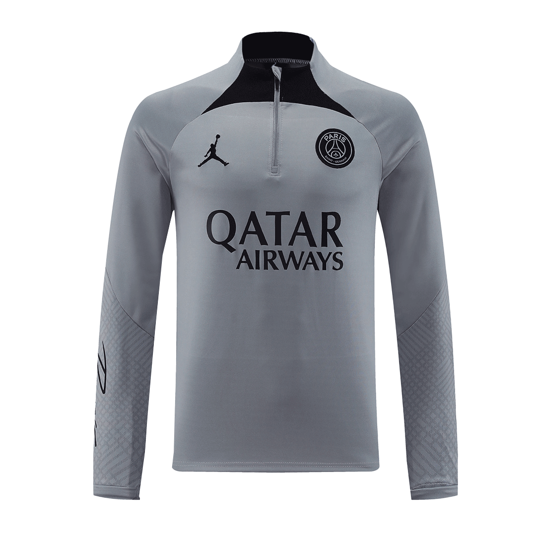 PSG Hoodie Sweatshirt Kit(Top+Pants) Gray 2022/23