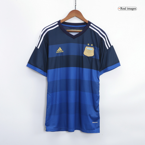 Retro Argentina Away Jersey World Cup 2014