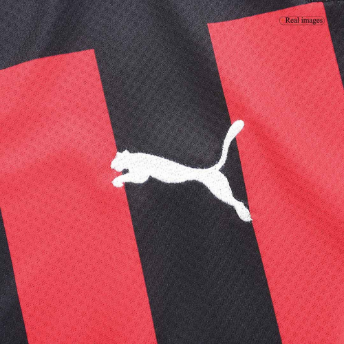 AC Milan Soccer Jersey Long Sleeve Home Replica 2022/23