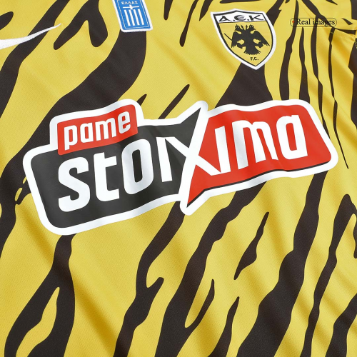 AEK Athens Soccer Jersey Home Replica 2022/23