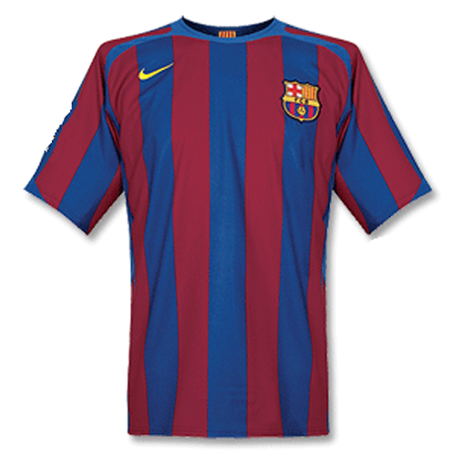 ETO'O #9 Retro Barcelona UCL Final Home Jersey 2005/06 - minejerseys