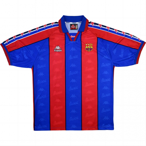 Stoichkov #8 Retro Barcelona Home Jersey 1996/97