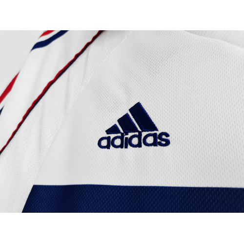 Zidane #10 Retro France Away Jersey World Cup 1998