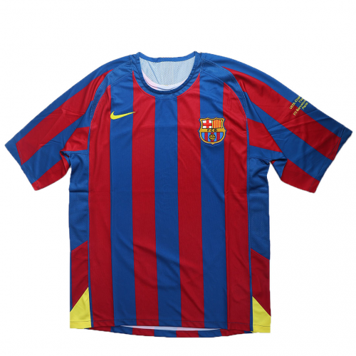 ETO'O #9 Retro Barcelona UCL Final Home Jersey 2005/06 - minejerseys