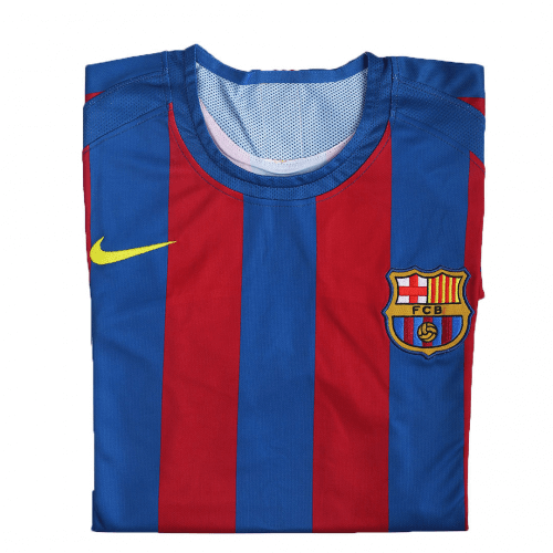 ETO'O #9 Retro Barcelona UCL Final Home Jersey 2005/06 - minejerseys