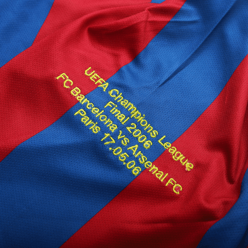 ETO'O #9 Retro Barcelona UCL Final Home Jersey 2005/06 - minejerseys