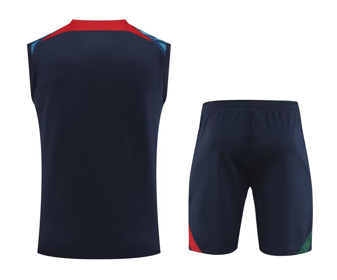 Portugal Sleeveless Training Kit (Top+Shorts) Navy 2022/23