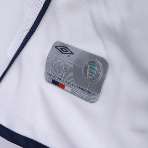 Ferdinand #5 Retro England Home Jersey World Cup 2002 - minejerseys