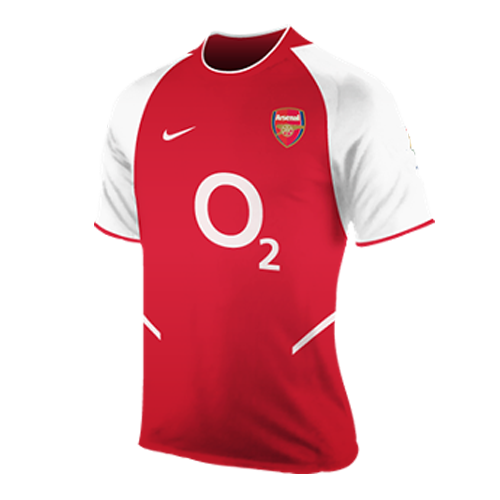Bergkamp #10 Retro Arsenal Home Jersey 2002/04 - minejerseys