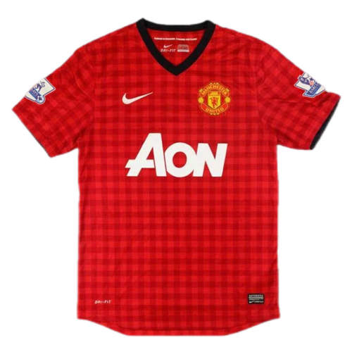 v.PERSIE #20 Retro Manchester United Home Jersey 2012/13
