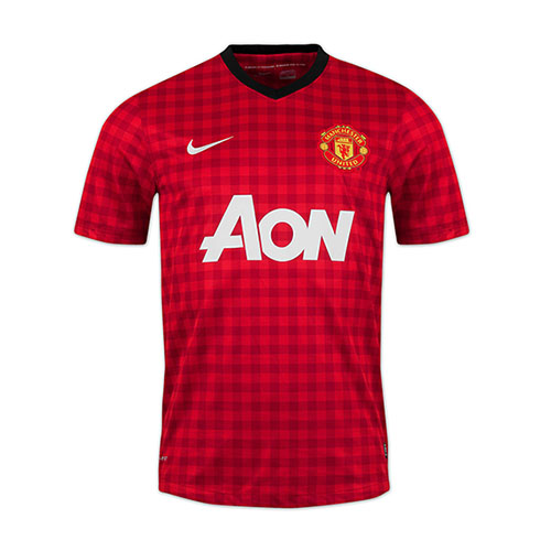 v.PERSIE #20 Retro Manchester United Home Jersey 2012/13