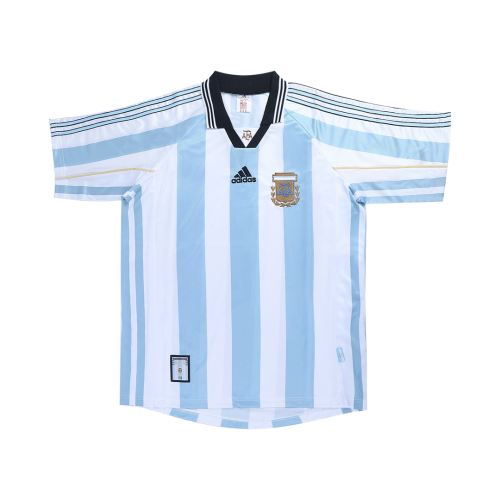 VERON #11 Retro Argentina Home Jersey World Cup 1998 - minejerseys