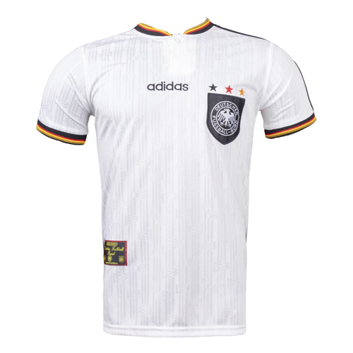 BIERHOFF #20 Retro Germany Home Jersey Euro Cup 1996