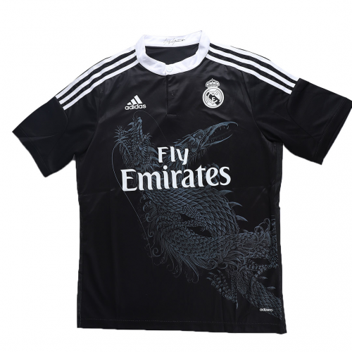 Ronaldo #7 Retro Real Madrid UCL Third Jersey 2014/15 - minejerseys
