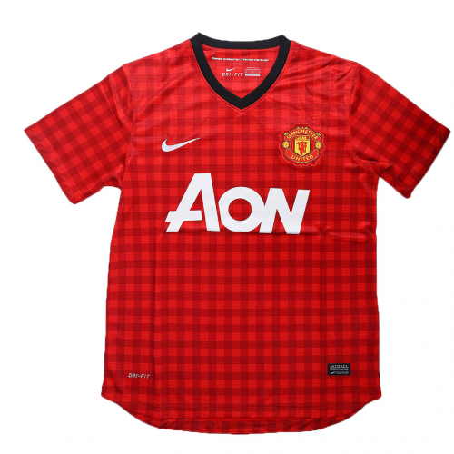 FERDINAND #5 Retro Manchester United Home Jersey 2012/13