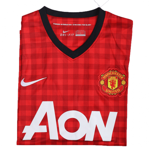 SCHOLES #22 Retro Manchester United Home Jersey 2012/13