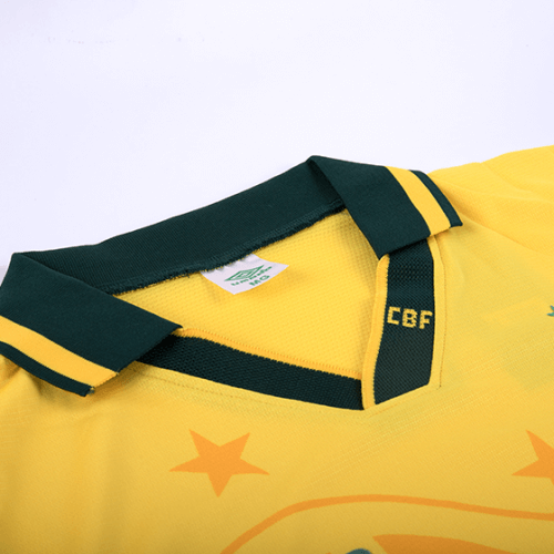 BEBETO #7 Brazil Home Retro Jersey World Cup 1994 - minejerseys