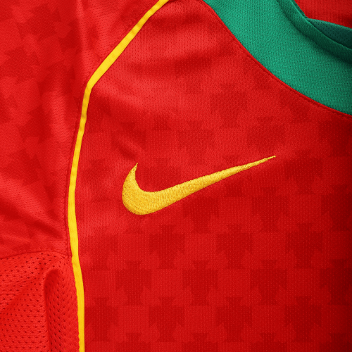 Rui Costa #10 Retro Portugal Home Jersey Euro 2004 - minejerseys