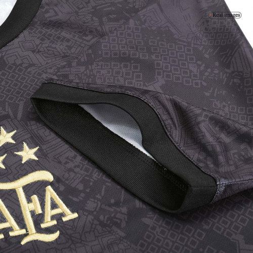 Argentina Champions Jersey Black Replica 2022