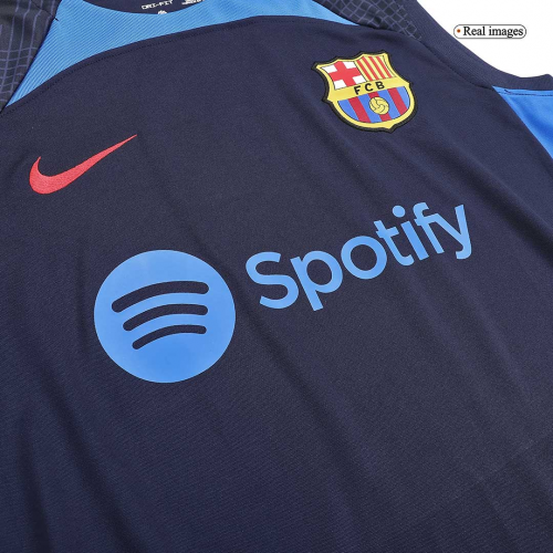 Barcelona Sleeveless Training Kit (Top+Short) Navy 2022/23