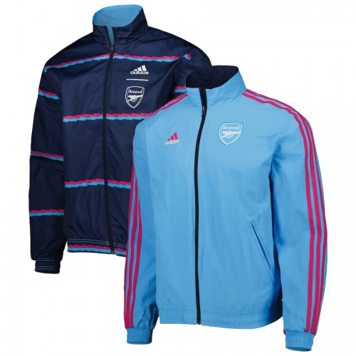Arsenal On-Field Team Anthem Reversible Full-Zip Jacket 2022/23