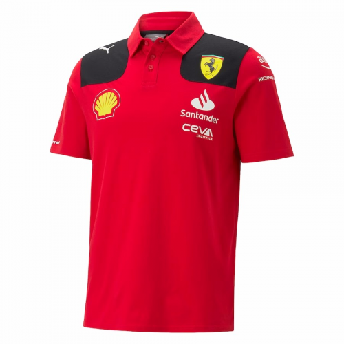 Scuderia Ferrari F1 Racing Team Polo Red 2023
