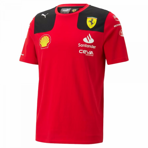 Scuderia Ferrari  F1 Racing Team Carlos Sainz #55 T-Shirt 2023